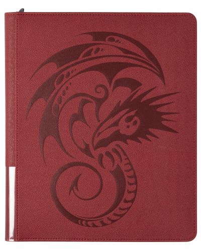 Папка за съхранение на карти Dragon Shield Album Zipster Regular - Blood Red - 1