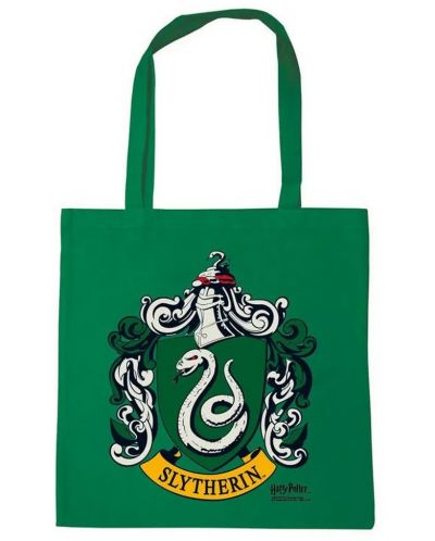 Пазарска чанта Logoshirt Movies: Harry Potter - Slytherin - 1