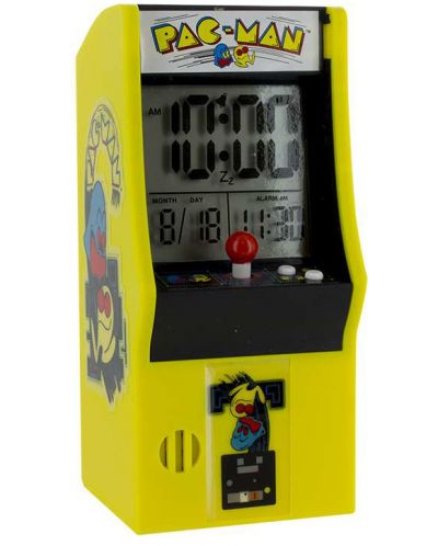 Будилник Paladone - Pac Man Arcade Alarm Clock - 1