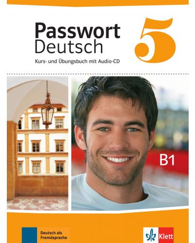 Passwort Deutsch Neu 5: Kurs- und Ubungsbuch + CD / Немски език - ниво В1: Учебник и учебна тетрадка + CD - 1