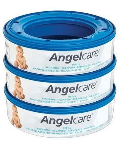 Пълнител за кош за пелени Angel Care - 3 броя - 1