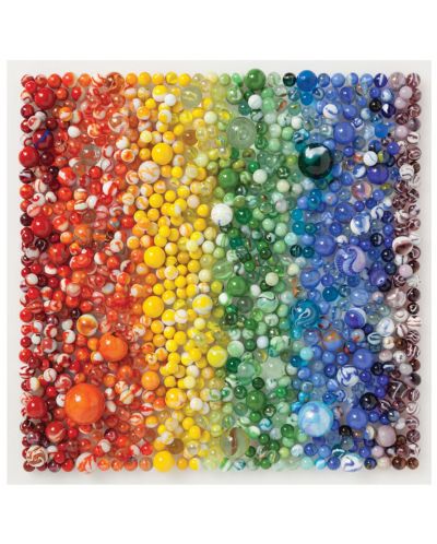 Пъзел Galison от 500 части - Цветни мрамори - 2