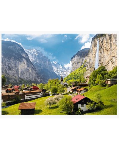 Пъзел Trefl от 3000 части - Красота в Швейцария - 2