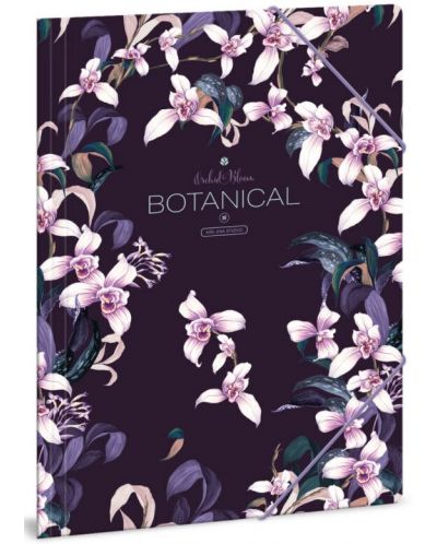 Папка Ars Una Botanic Orchid - с ластик, А4 - 1