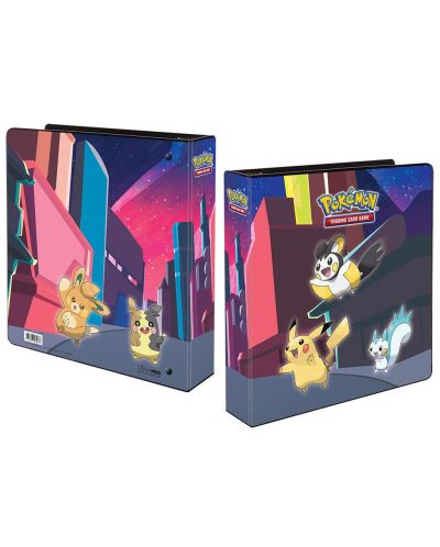 Папка за съхранение на карти Ultra Pro Pokemon TCG: Gallery Series - Shimmering Skyline Album - 2