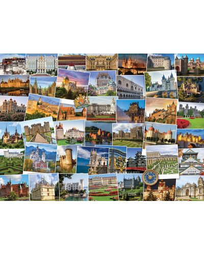 Пъзел Eurographics от 1000 части – Пътешественик на замъците и дворците по света - 2
