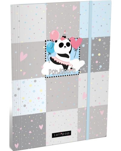 Папка с ластик А4 Lizzy Card - Lollipop Pandacorn - 1