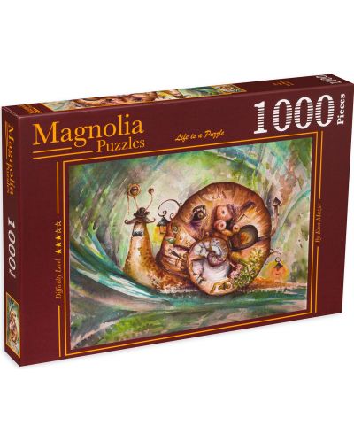 Пъзел Magnolia от 1000 части - Охлювче - 1