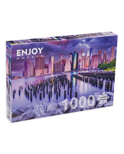 Пъзел Enjoy от 1000 части - Манхатън, Ню Йорк - 1
