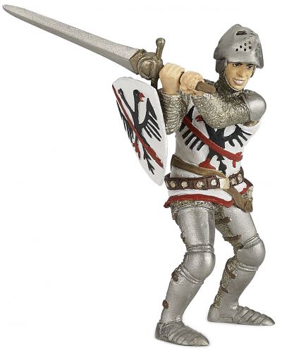 Фигурка Papo The Medieval Era – Рицар от армията на Бертран дю Геклен - 1