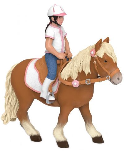 Сглобяем модел Papo Horses, foals and ponies – Клуб по езда, с фигурки - 3