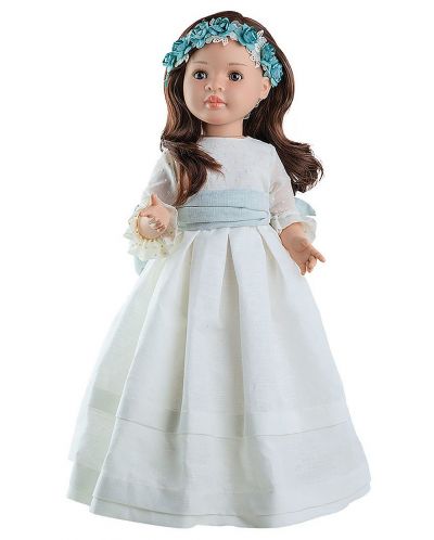 Кукла Paola Reina Las Reinas - Лидия, с официална рокля и диадема, 60 cm