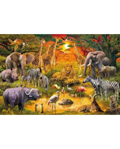 Пъзел Schmidt от 150 части - Африкански животни - 2