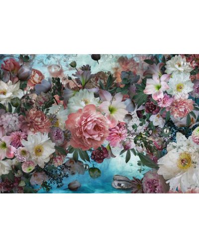 Пъзел Schmidt от 1500 части - Акваскейп - цветя под водата - 2