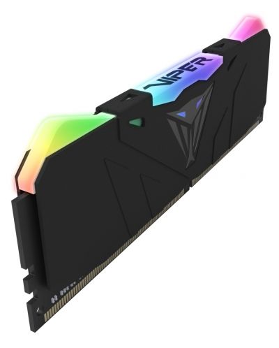 Оперативна памет Patriot - Viper RGB, 16GB, DDR4, 3200MHz, черна - 1