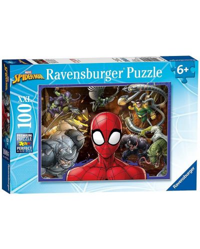 Пъзел Ravensburger от 100 XXL части - Спайдърмен - 1