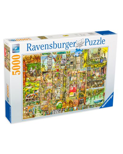 Пъзел Ravensburger от 5000 части - Странният град