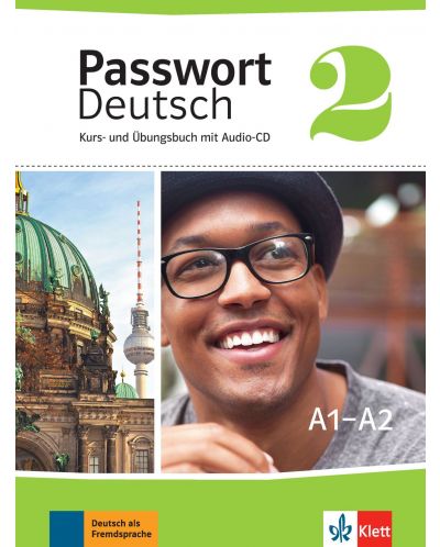 Passwort Deutsch Neu 2: Kurs- und Ubungsbuch + CD / Немски език - ниво А1-А2: Учебник и учебна тетрадка + CD - 1