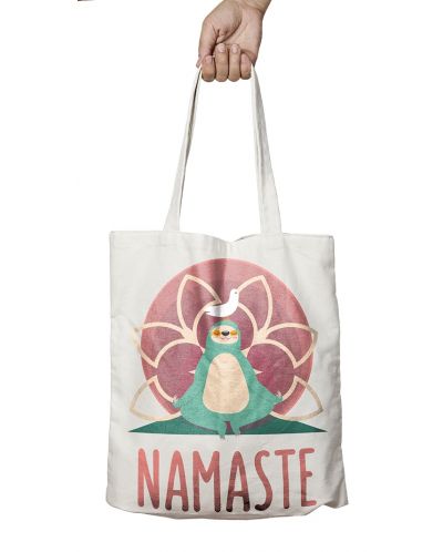 Пазарска чанта Simetro Books - Namaste - 1