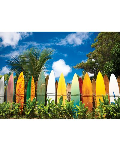 Пъзел Eurographics от 1000 части –  Рай за сърфистите, Хаваи - 2