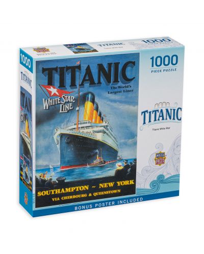 Пъзел Master Pieces от 1000 части - Пътешествието на Титаник - 1