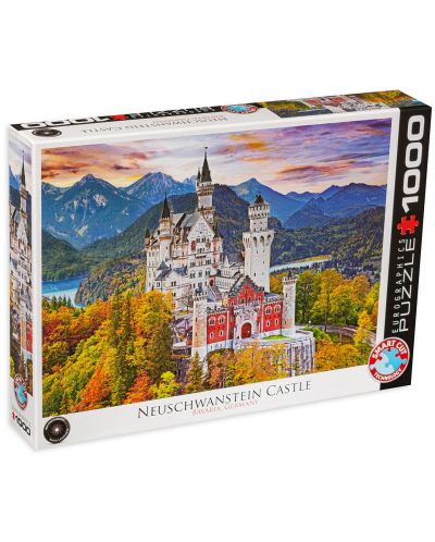 Пъзел Eurographics от 1000 части - Замъка Нойшванщайн, Германия - 1