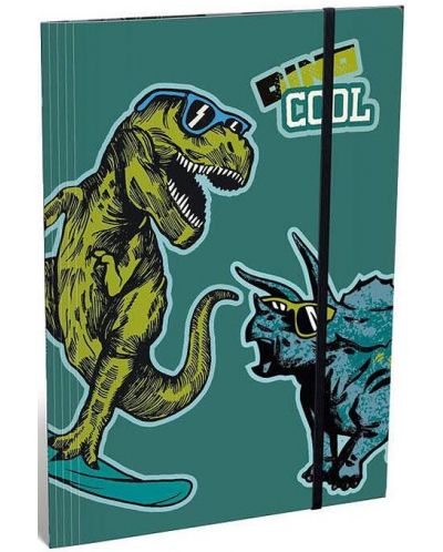 Папка с ластик Lizzy Card - Dino Cool - 1