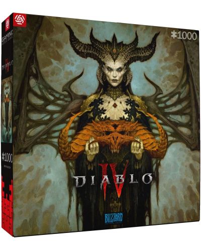 Пъзел Good Loot от 1000 части - Diablo IV: Lilith at Mepel - 1