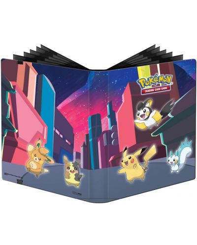 Папка за съхранение на карти Ultra Pro Pokemon TCG: Gallery Series - Shimmering Skyline 9-Pocket PRO Binder - 1