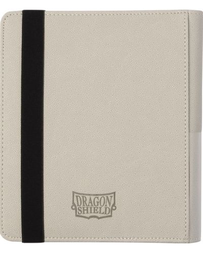 Папка за съхранение на карти Dragon Shield Card Codex Portfolio - Ashen White (360 бр.) - 2