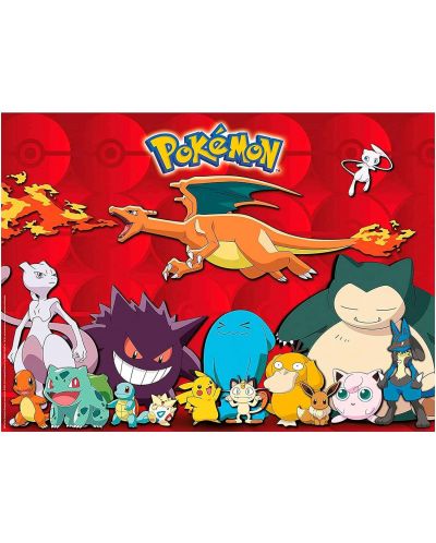 Пъзел Ravensburger от 100 XXL части - Pokémon: Чаризард и приятели - 2