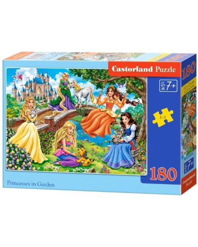 Пъзел Castorland от 180 части - Принцеси в градината - 1