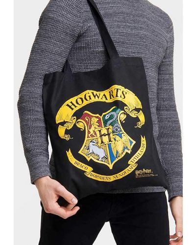 Пазарска чанта Logoshirt Movies: Harry Potter - Hogwarts Crest - 2