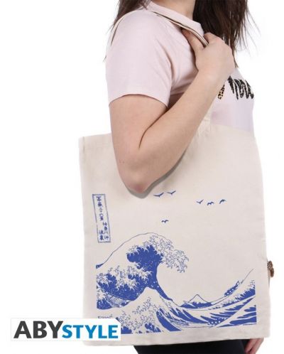 Пазарска чанта ABYstyle Art: Hokusai - Great Wave - 3