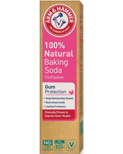 Arm & Hammer Паста за зъби 100% Natural Baking Soda Gum Protection, 75 ml - 2
