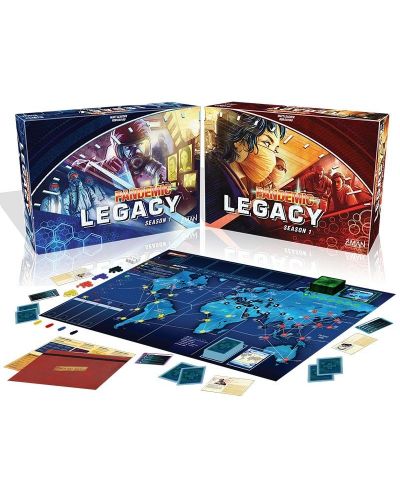 Настолна игра Pandemic Legacy - Season 1 Blue Edition - 2