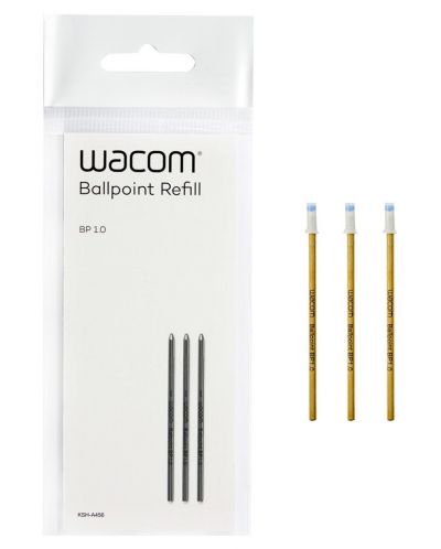 Пълнител за стилус Wacom - Ballpoint BP 1.0, черен - 1