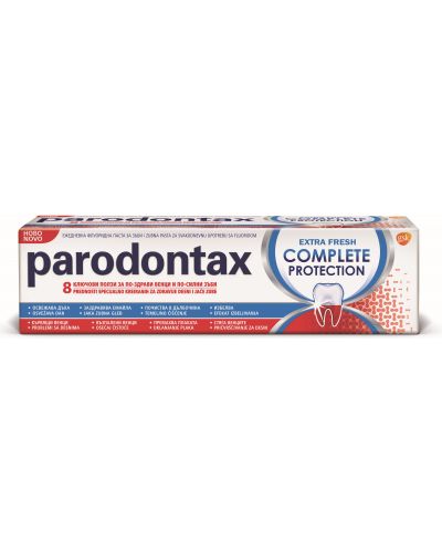 Parodontax Паста за зъби Complete Protection Extra Fresh, 75 ml - 1