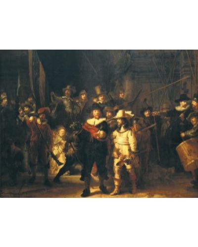 Пъзел Ravensburger от 1500 части - Нощна стража, Рембранд - 2