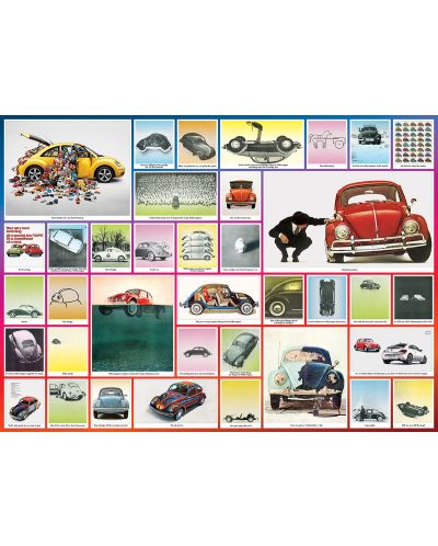 Пъзел Eurographics от 1000 части – VW Beetle - 2