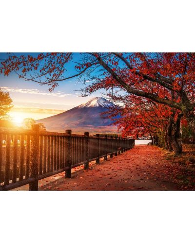 Пъзел Trefl от 1000 части - Планината Фуджи, Япония - 2
