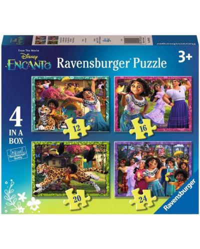 Пъзел Ravensburger от 24 части 4 в 1 - Енканто - 1