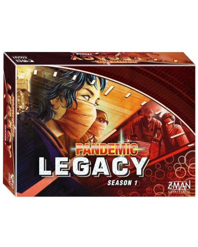 Настолна игра Pandemic Legacy: Season 1 (Red Edition) - Стратегическа
