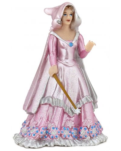 Фигурка Papo The Enchanted World – Чародейка, с розова рокля - 1
