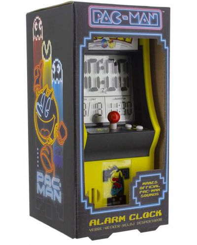 Будилник Paladone - Pac Man Arcade Alarm Clock - 2