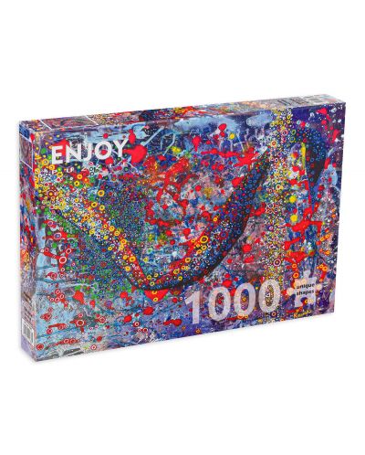 Пъзел Enjoy от 1000 части - Птича опашка - 1