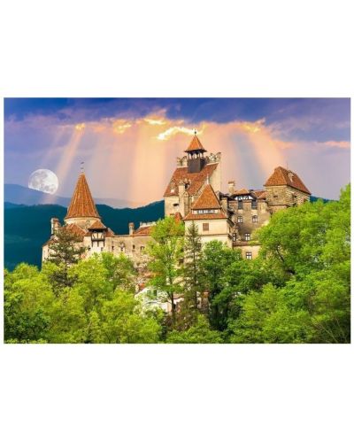 Пъзел Enjoy от 1000 части - Замъкът Бран, Румъния - 2