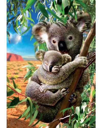 Пъзел Educa от 500 части - Бебе коала с майка си - 2