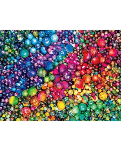 Пъзел Clementoni от 1000 части - Цветни топчета - 2