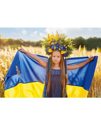 Пъзел Grafika от 1000 части - Един свят на мир, Украйна - 2